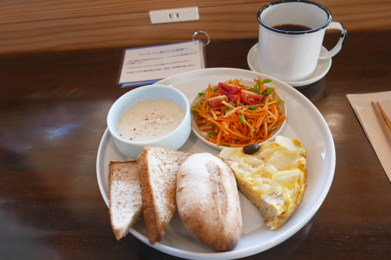 【ふすまパンのランチ】