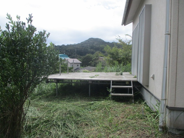 ウッドデッキ