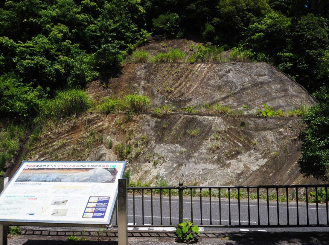 海底地すべり地層/白浜地区