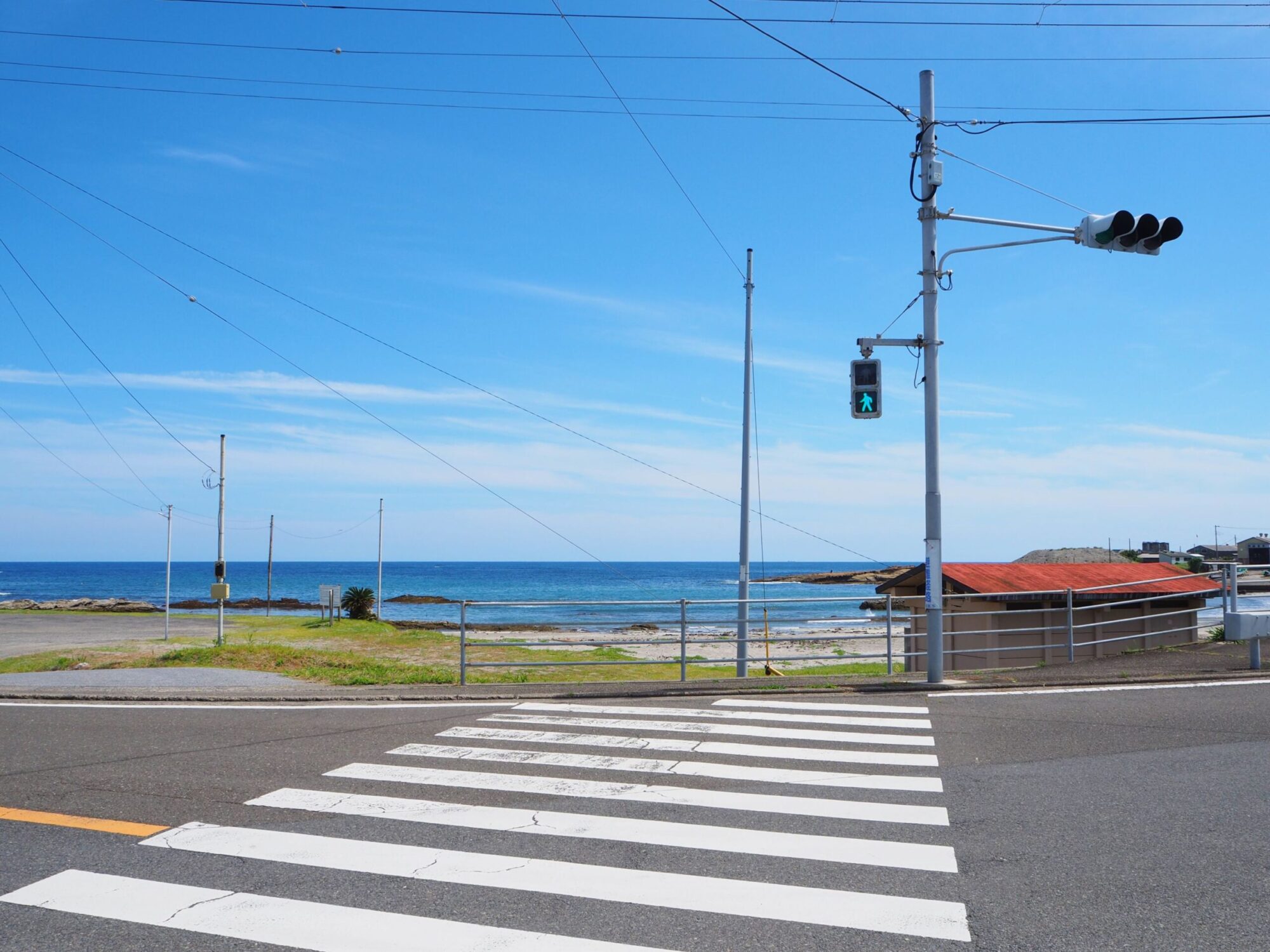 海の見える交差点/白浜地区