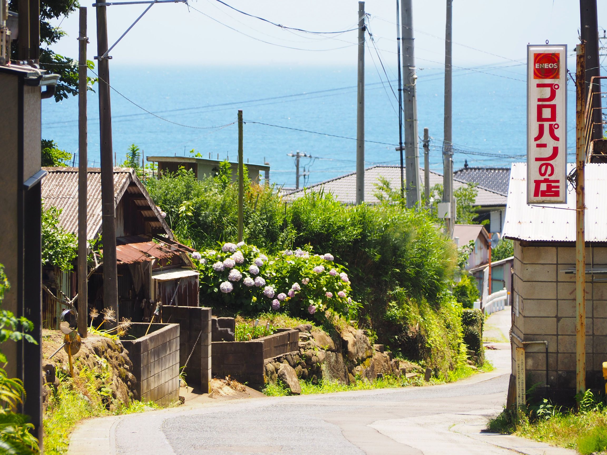 海の見える坂道/和田地区