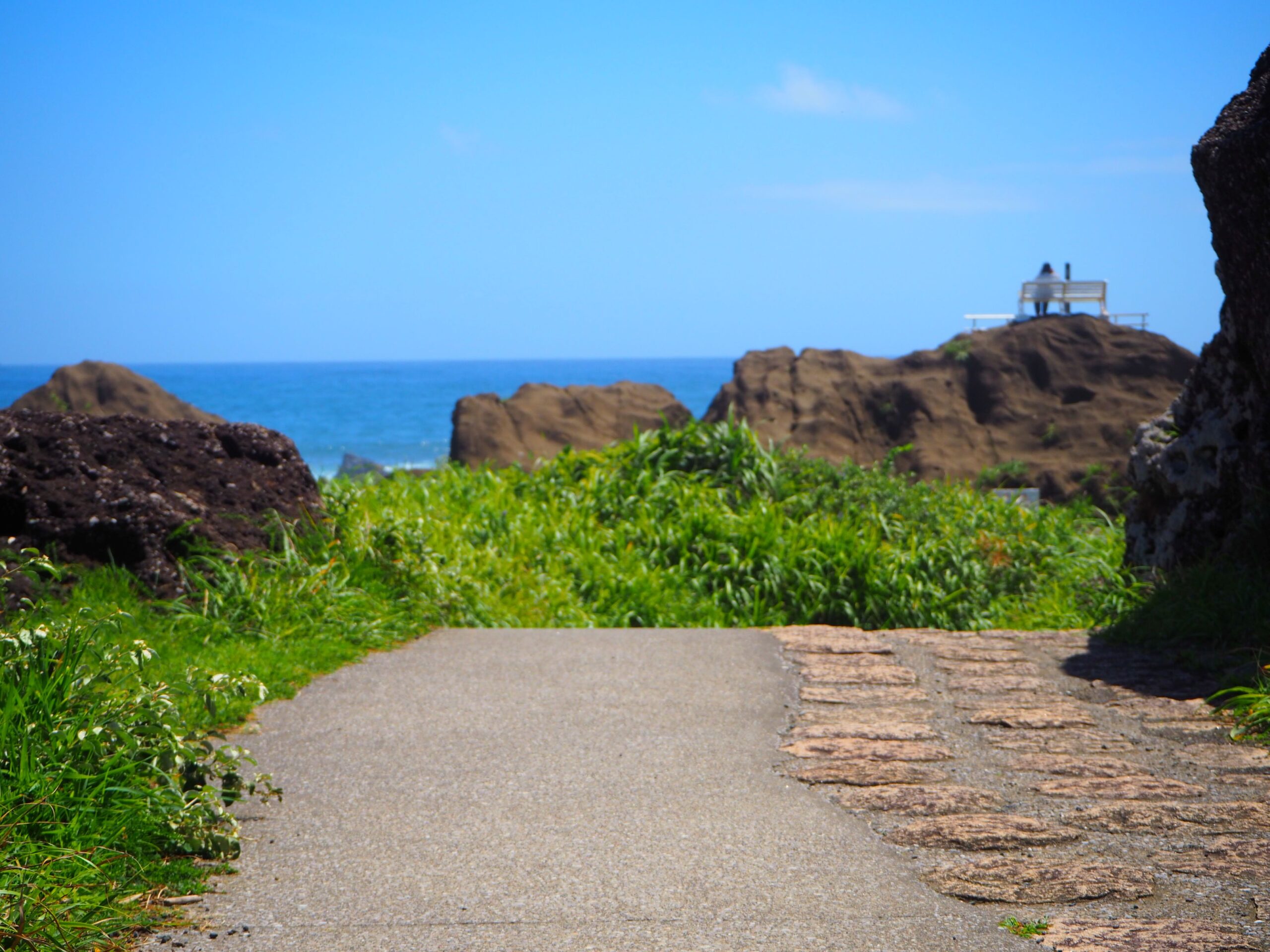 最果てのベンチ/白浜地区