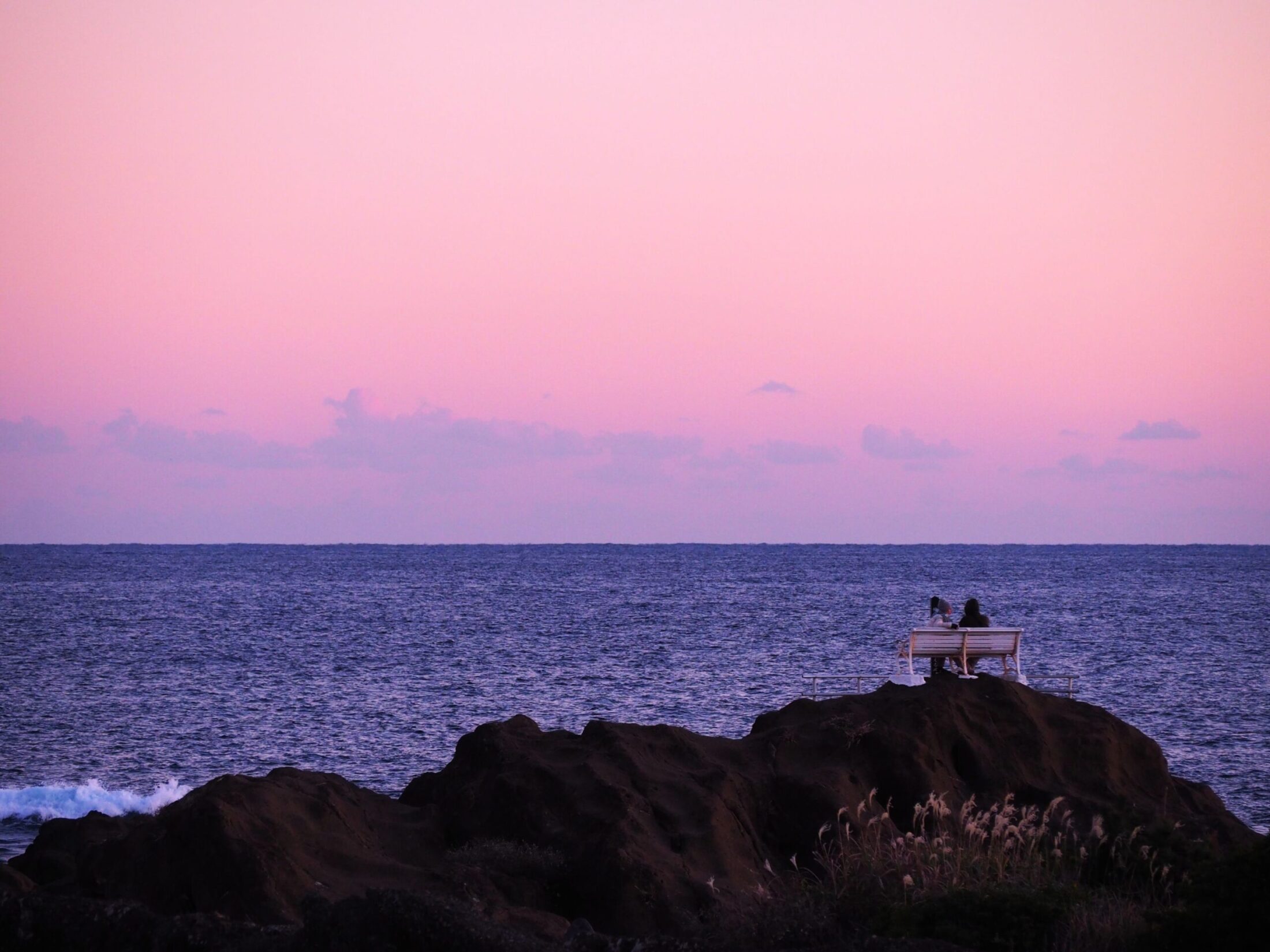 最果てのベンチ/白浜地区