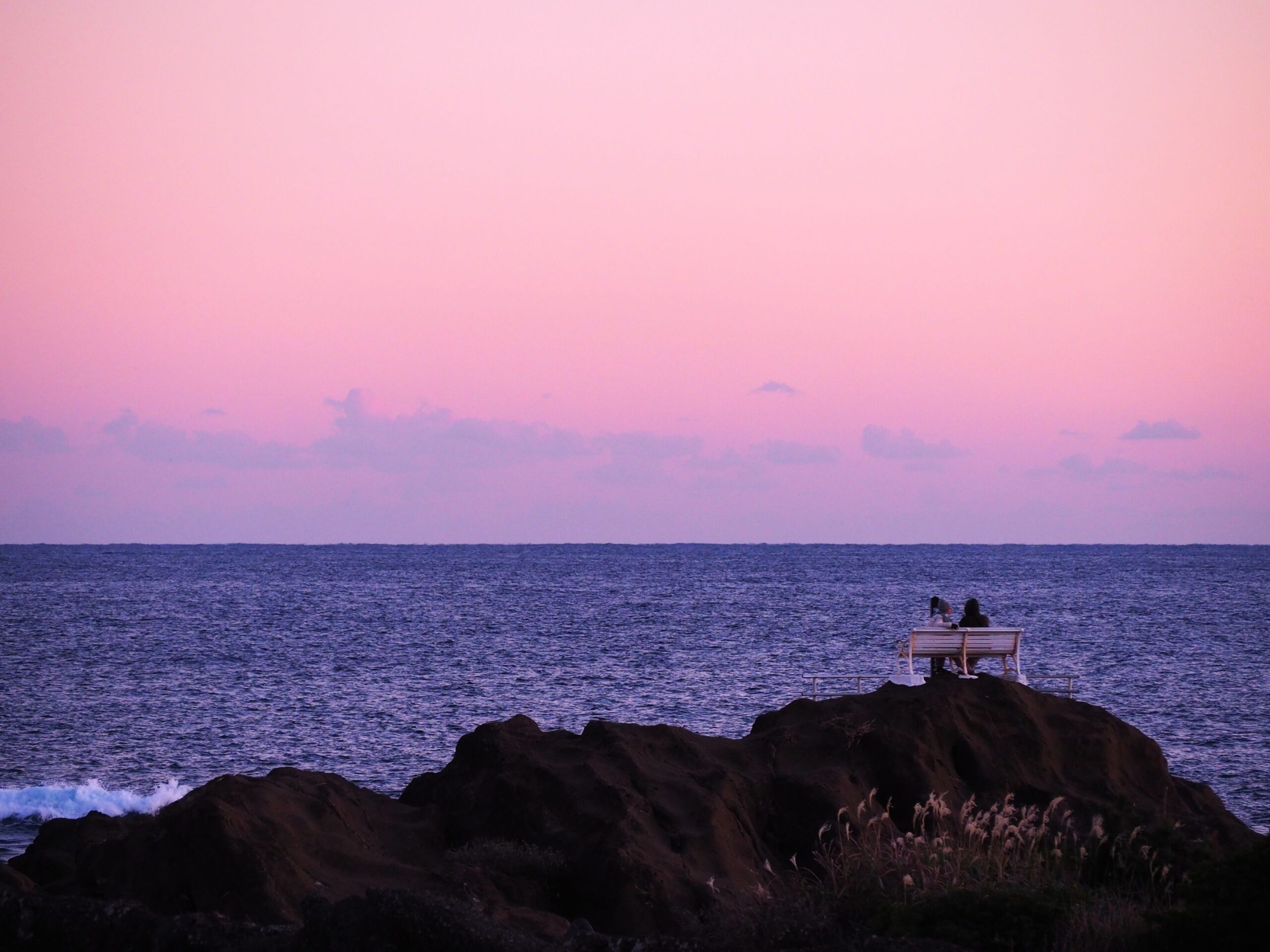 最果てのベンチ/白浜地区