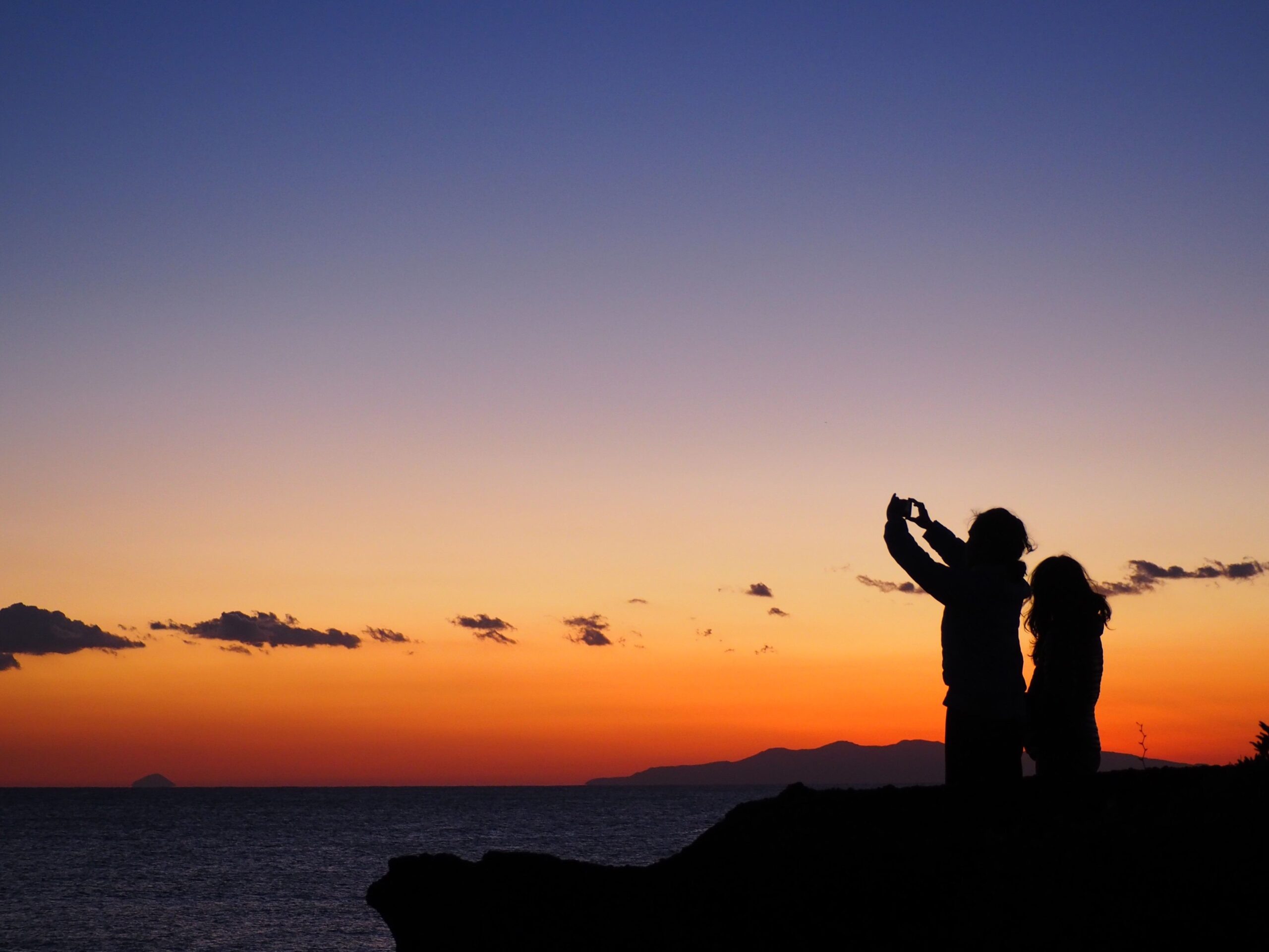 夕焼け/野島崎公園
