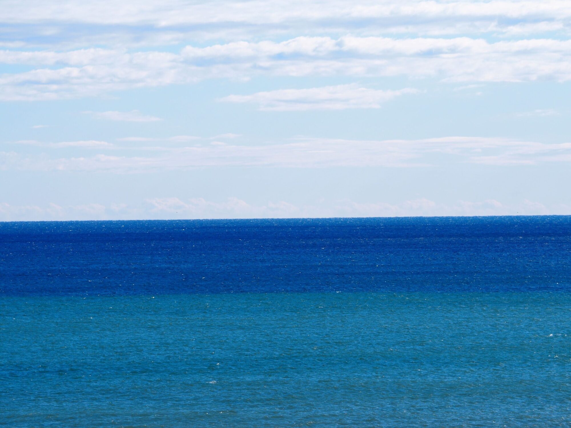 青のグラデーション/外房