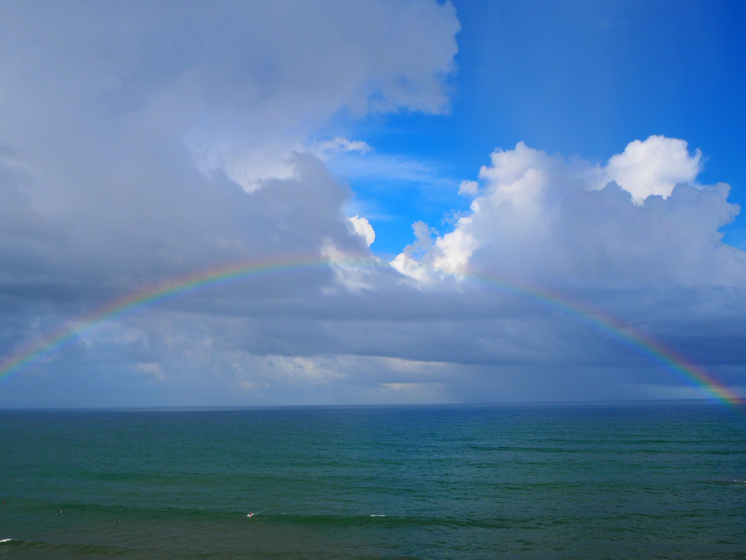 雨上がりの空に/千倉海岸
