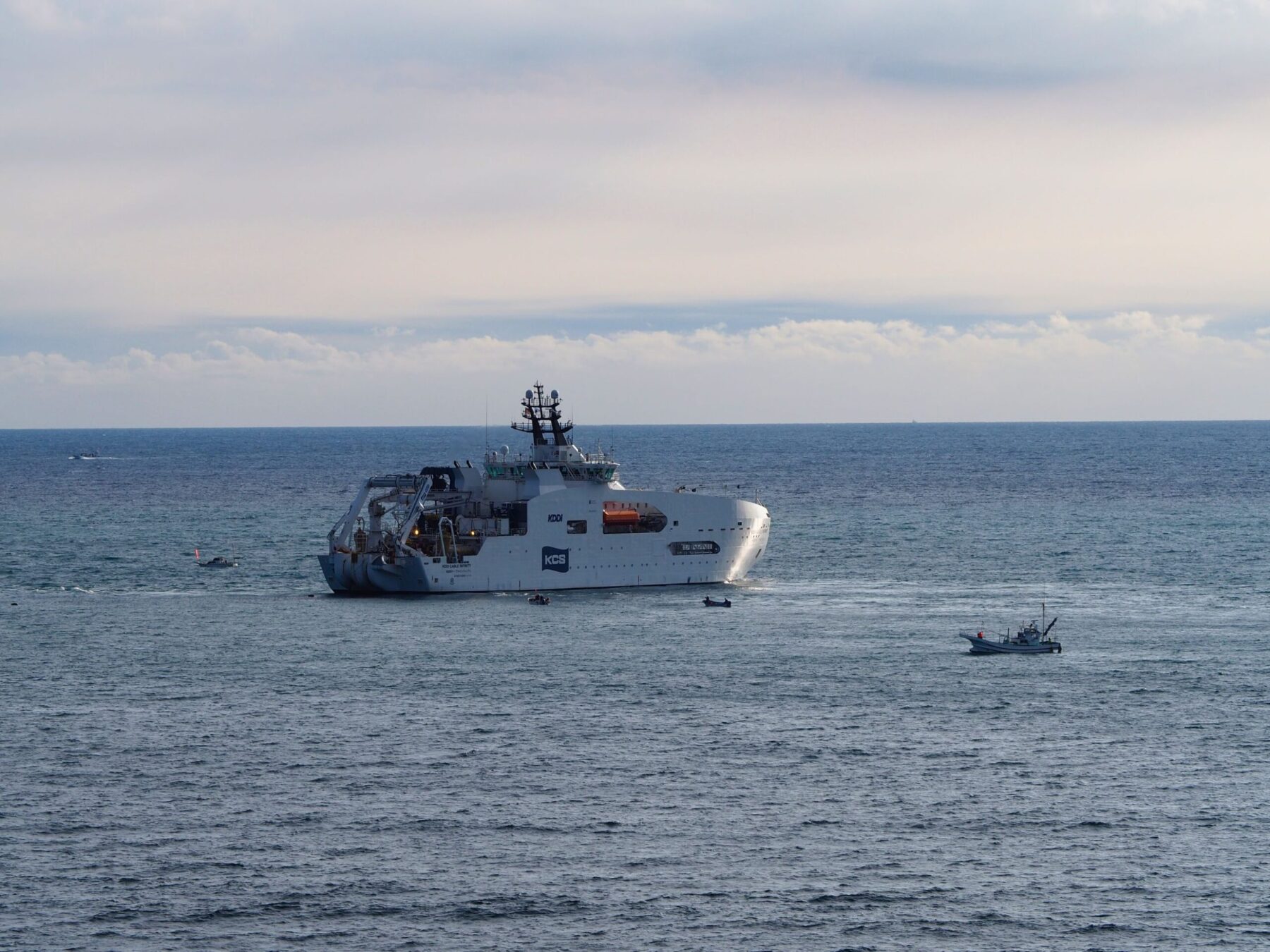 海底ケーブル船/外房