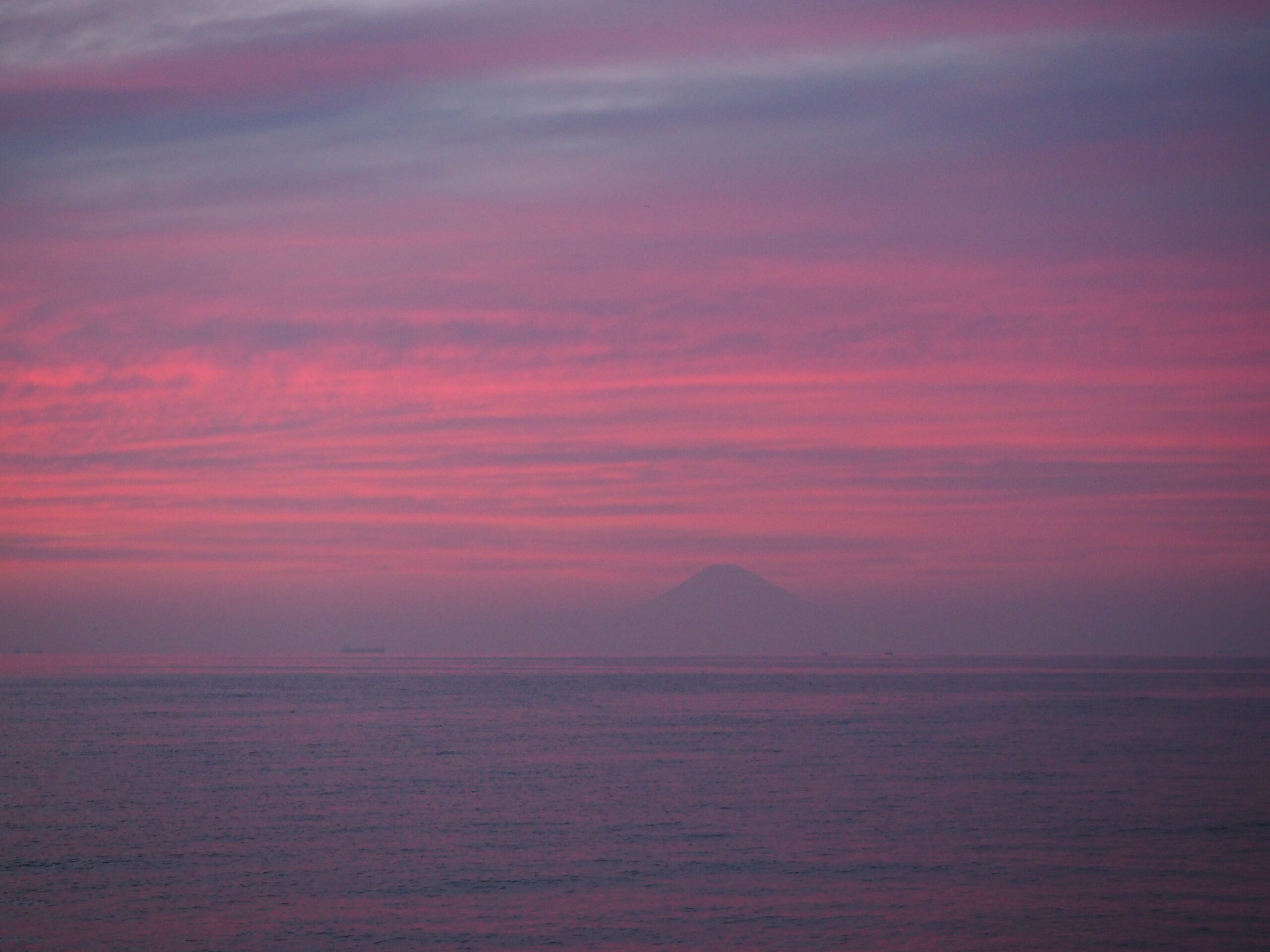 夕焼け/岩井海岸